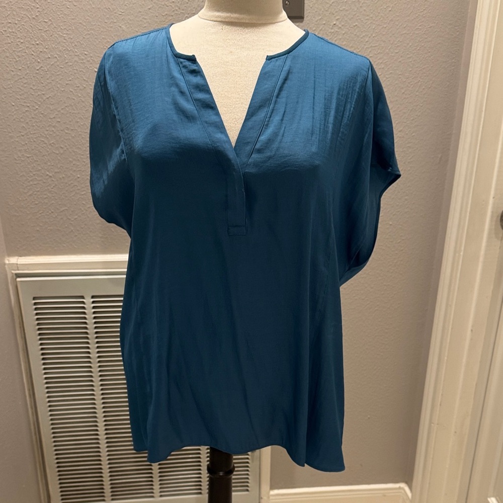 Banana Republic slate blue Blouse